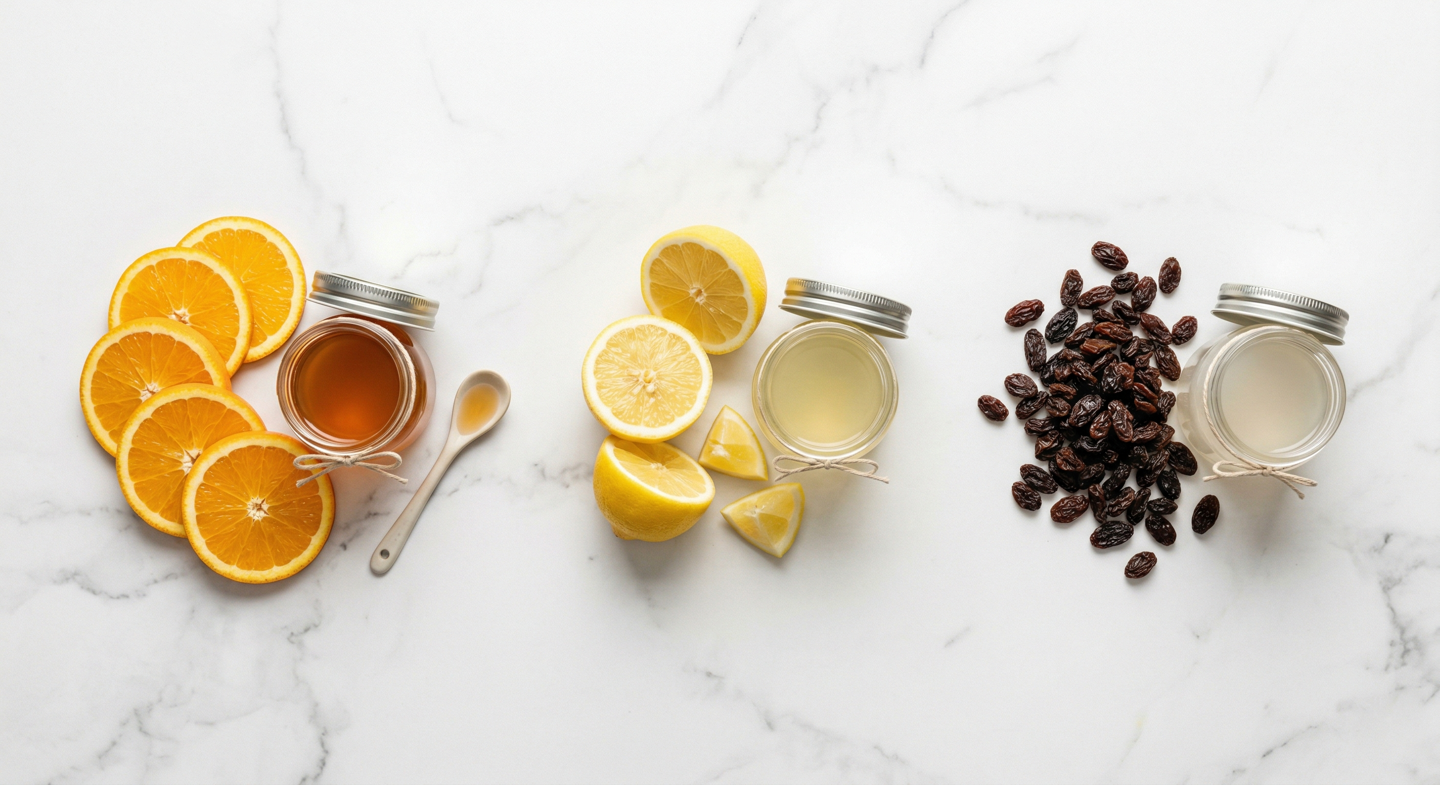 Добавки для закатки берёзового сока — апельсин, лимон и изюм: влияние на прозрачность и срок хранения.